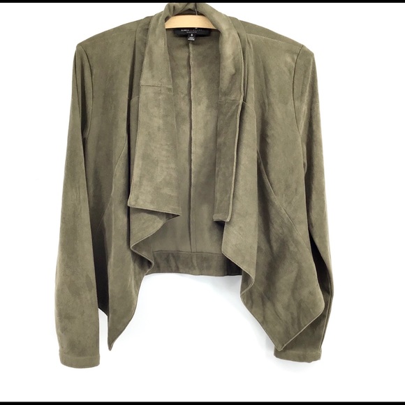 Romeo & Juliet Couture Sweaters - Romeo & Juliet Couture | Faux Suede Cardigan